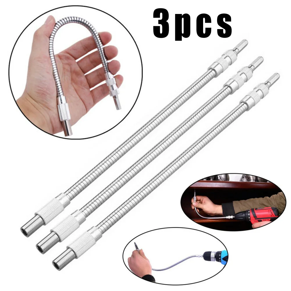 

1/4 Hex Drill Bit Flexible Shaft Bits Extension Screwdriver Bits Holder Combo