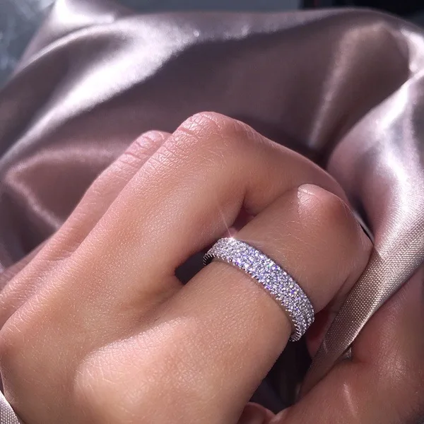 

14K White Gold Jewelry Natural Diamond Jewelry Bizuteria Gemstone Ring for Women Anillos De Wedding 14 K Gold Anillos Mujer Ring