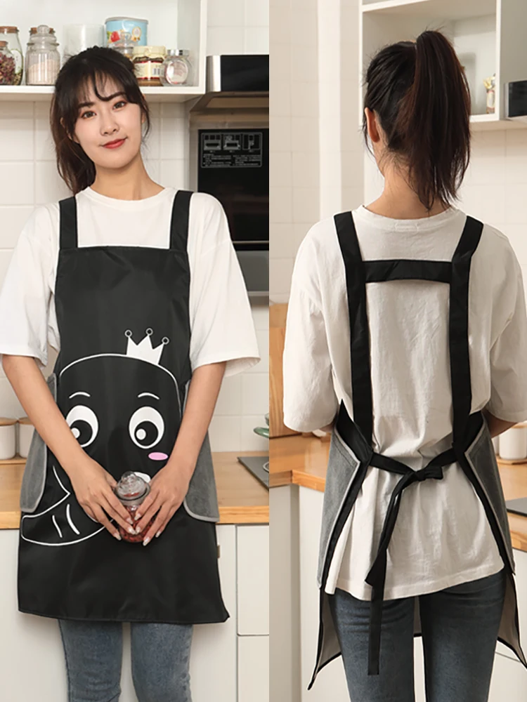 Кухонный Фартук милый японский женский корейский модный домашний