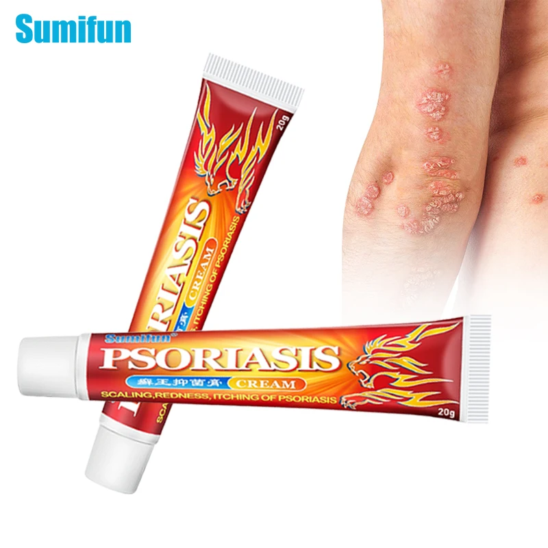

20g Sumifun Psoriasis Cream Antipruritic Ointment For Pruritus Eczema Dermatitis Antibacterial Anti-Itch Chinese Herbal Plaster