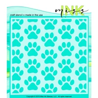 2021 for new big paws stencils diy gift scrapbooking diary photo album craft paper card making embossing template decoration