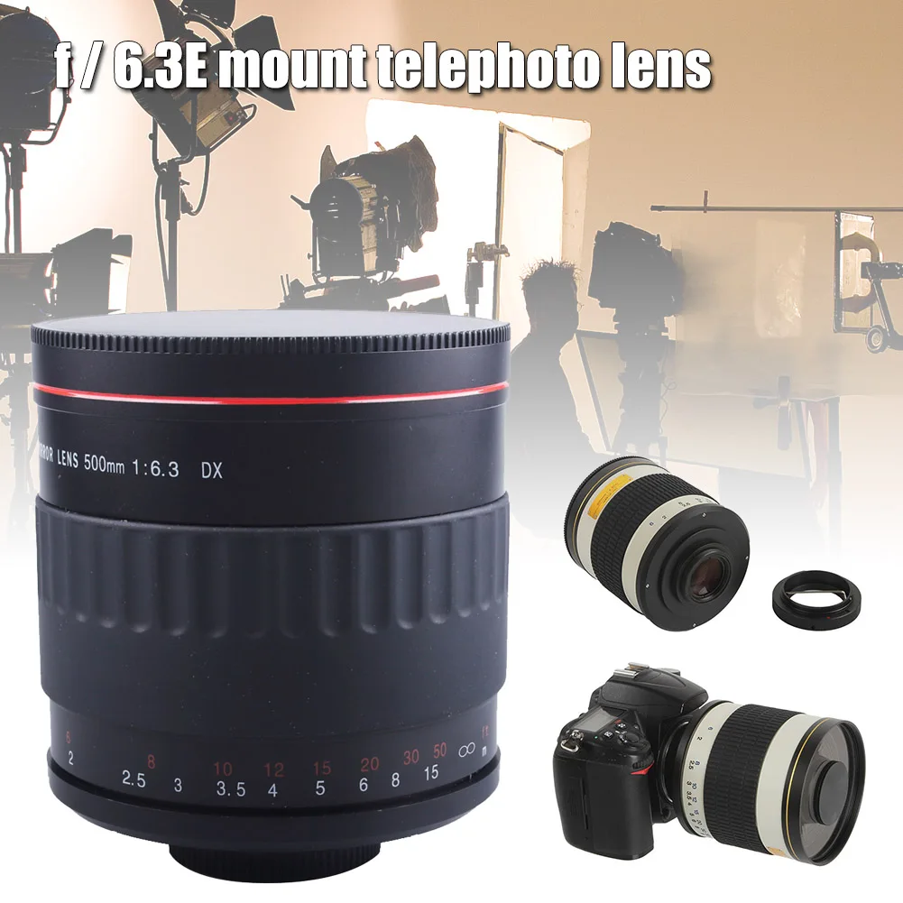 500 мм F/6 3 телеобъектив для складного Телескопа E Mount Uniserval DQ Drop|Объективы
