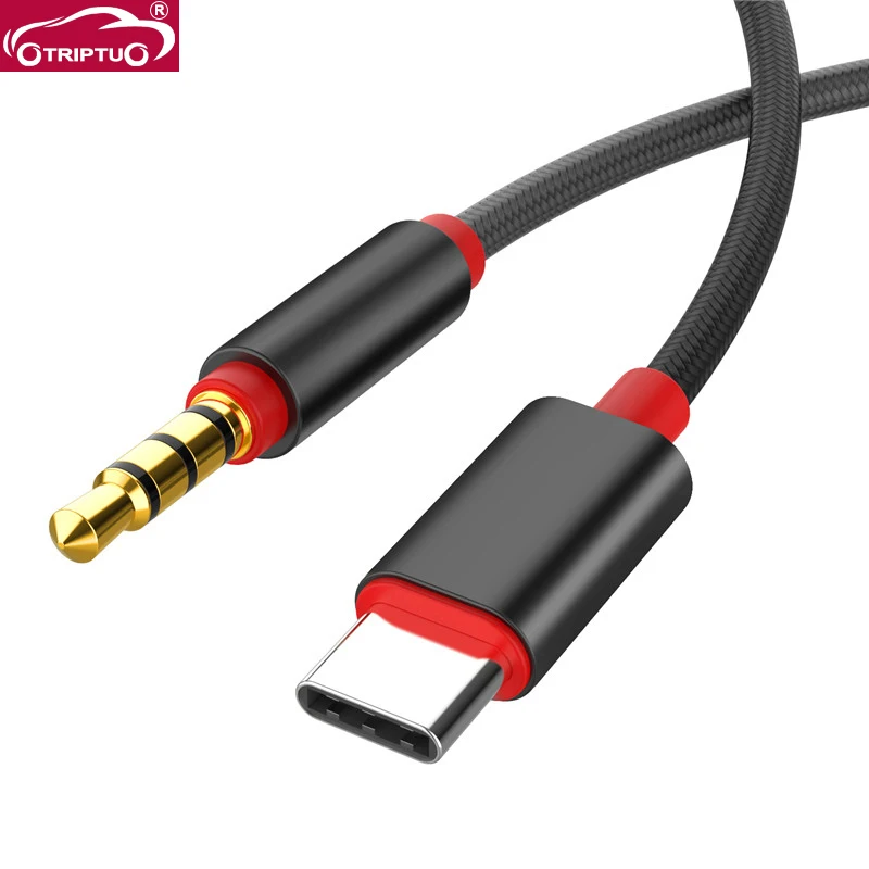 TRIPTU кабель Переходник USB C на 3 5 мм AUX Наушники типа разъем адаптера аудио для Huawei