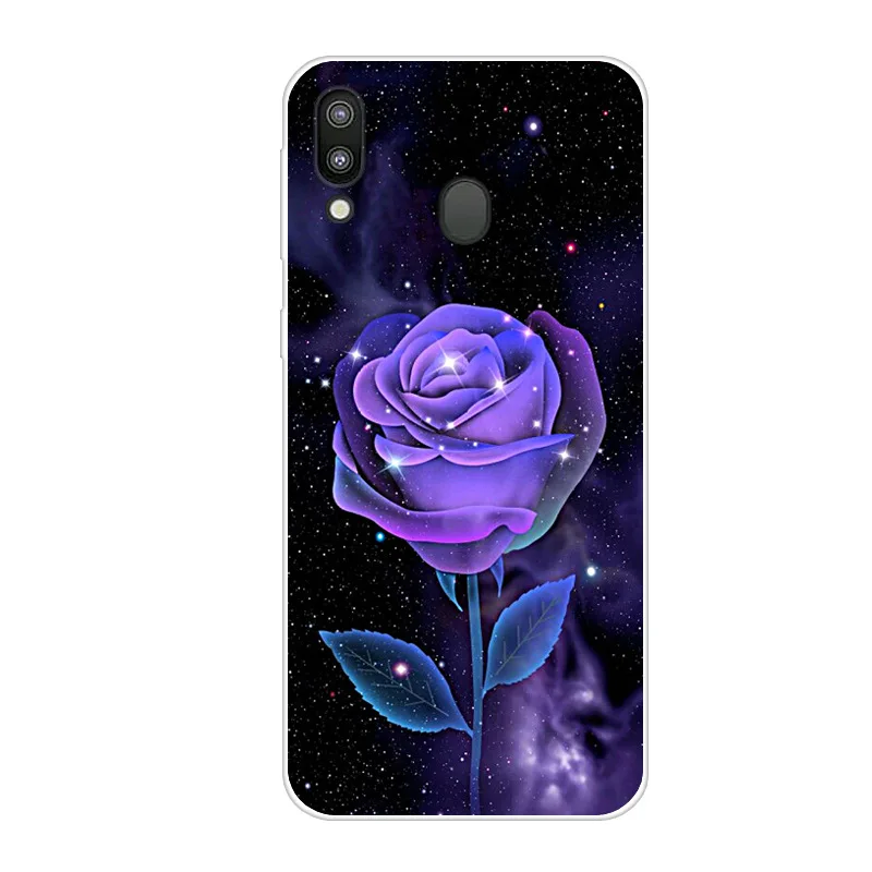 18 Для samsung M20 чехол милый мультфильм мягкий силиконовый планета кошка для телефона С Рисунком Тигра чехол для samsung Galaxy M20 задняя крышка M 20 M205F Coque - Цвет: 18
