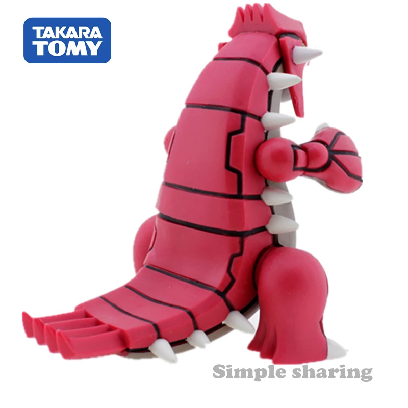 Takara tomy tomica moncolle ex pokemon figures groudon ehp08 Литые полимерные игрушки для малышей