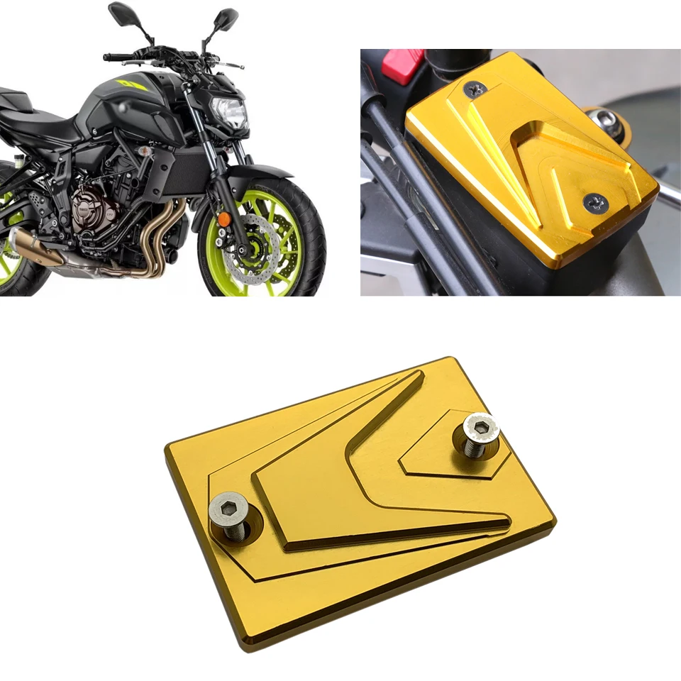 

For Yamaha MT07 MT-07 XSR700 2014-2018 2019 2020 Motorcycle Accessories Front Brake Clutch Oil Reservoir Fluid Tank Cap Cover