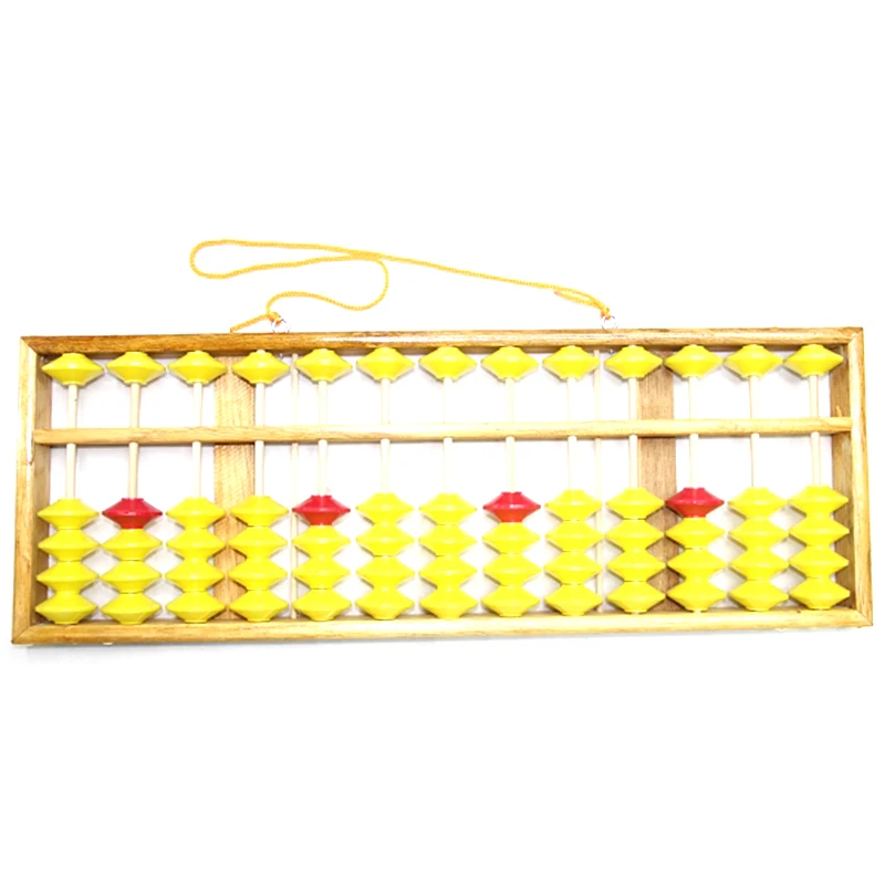 Китайский Abacus 13 колонна деревянная вешалка большой размер нескользящий