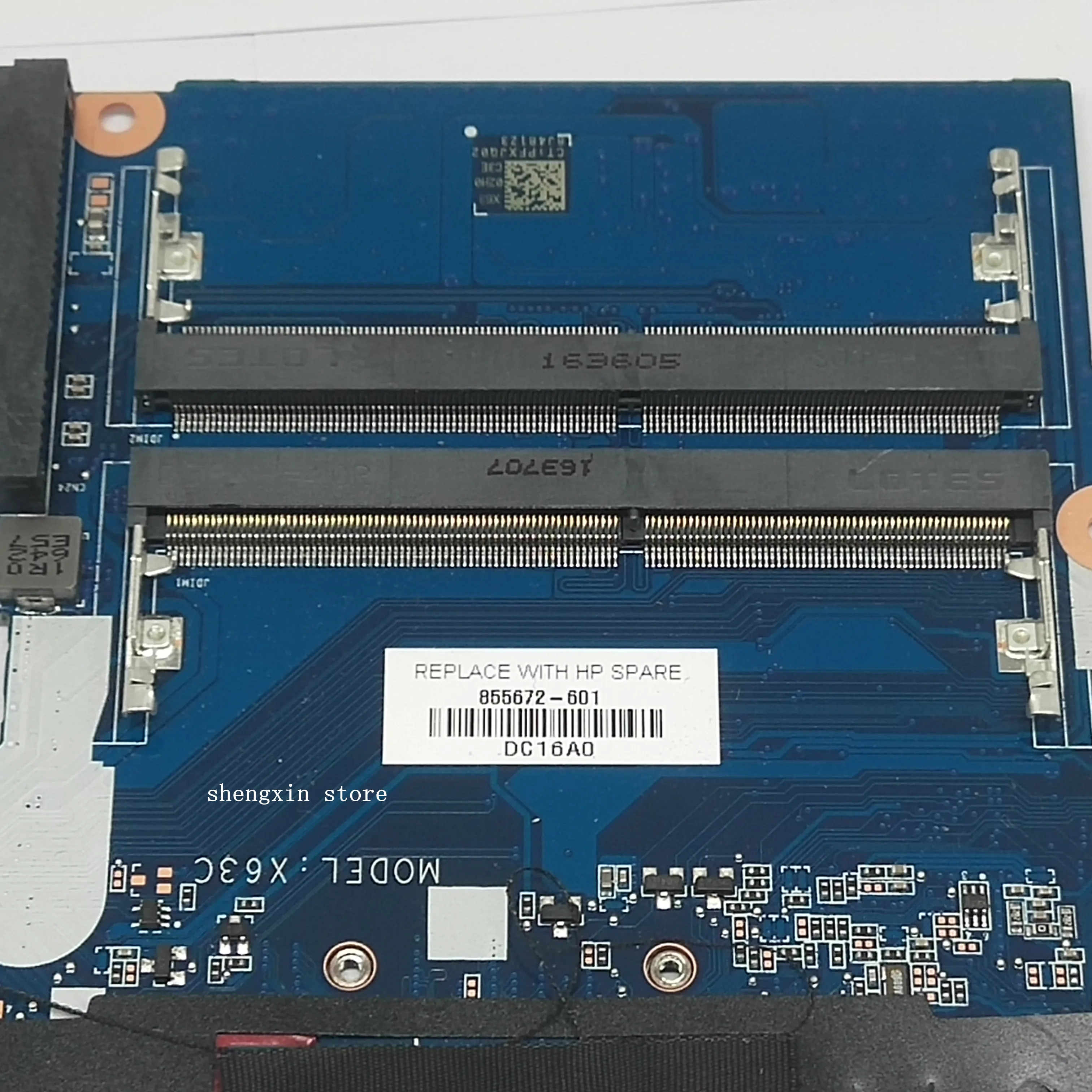 855672 001 601 основная плата для hp ProbBook 450 G3 Материнская ноутбука DAX63CMB6C0 SR2EY I5