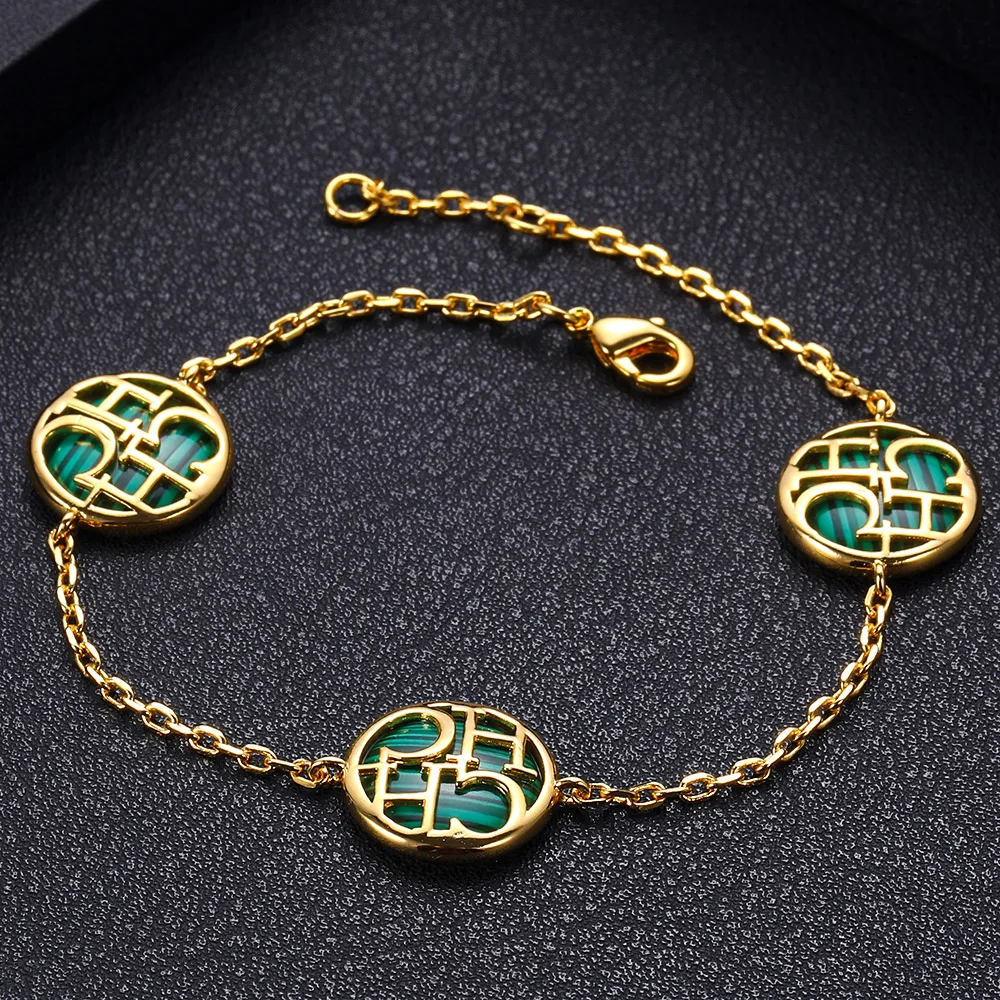 Janekelly Новое поступление круглые изысканные микро браслеты браслет для женщин