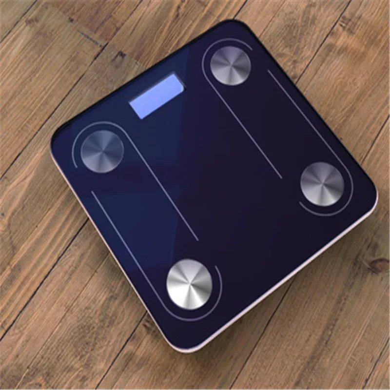 Напольные весы для тела в ванной стеклянные умные бытовые электронные цифровые