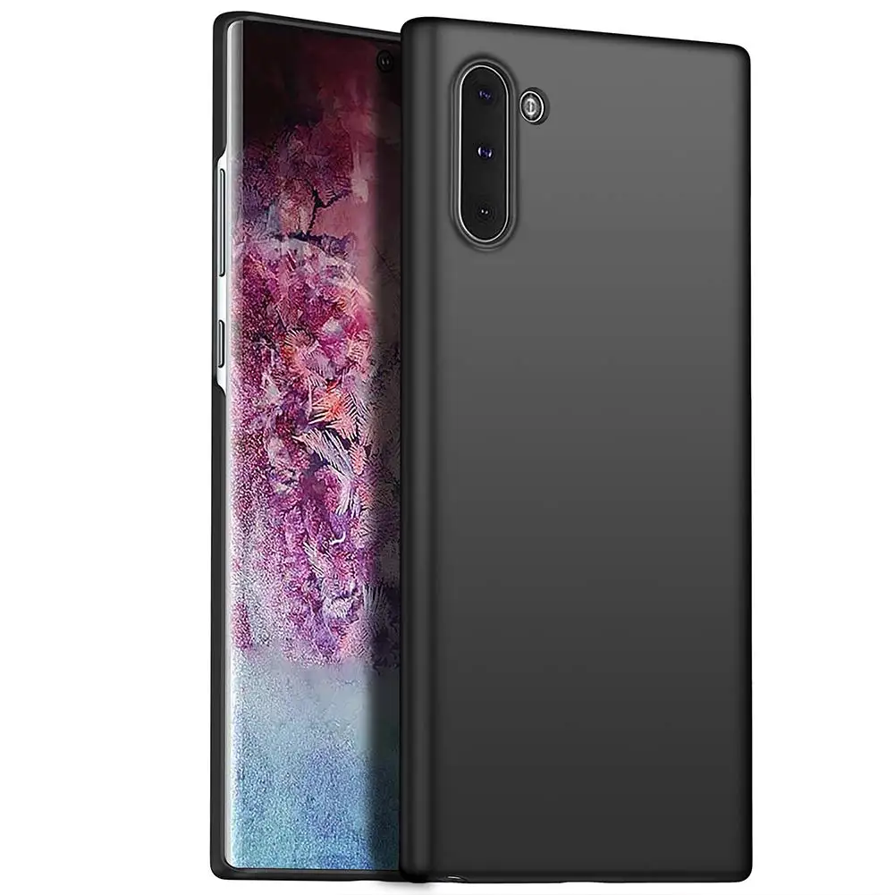 Ультратонкий Жесткий чехол для samsung Galaxy Note 10, 9, 8 Pro Plus, роскошный противоударный чехол для ПК samsung S9 Plus, S10 Lite