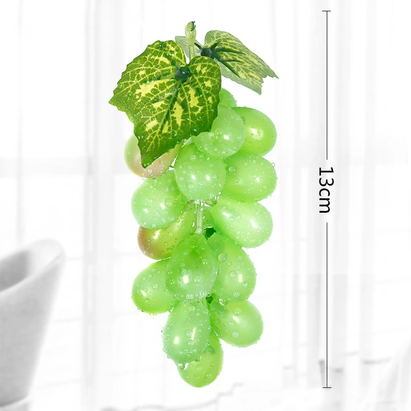 

Artificial Fruit Grape High Simulation plastic Material Berry Decor Mini Simulation Fruit Diy Garden green plants Accessories