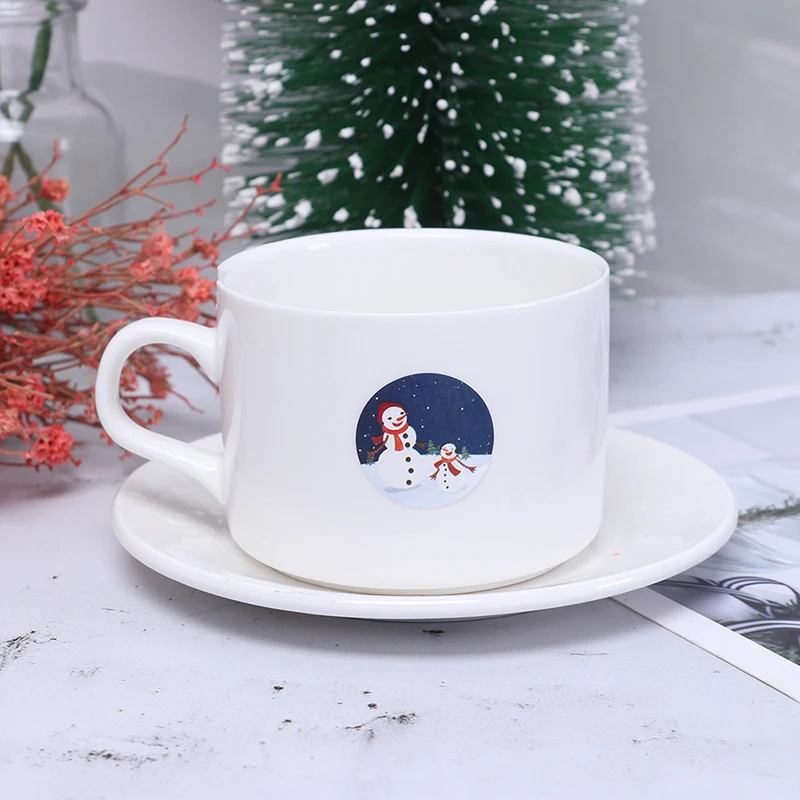 

500Pcs/roll Christmas Gift Stickers Round Christmas Scrapbooking Sticker Thank You Stickers Seal Labels DIY Packaging Label