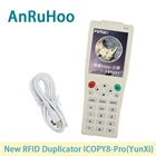 ICOPY8Pro Дубликатор Rfid смарт-карт считыватель полная шифрование метки Wifi декодер 13,56 МГц Nfc запись ключей 125 кГц копировальный аппарат значков