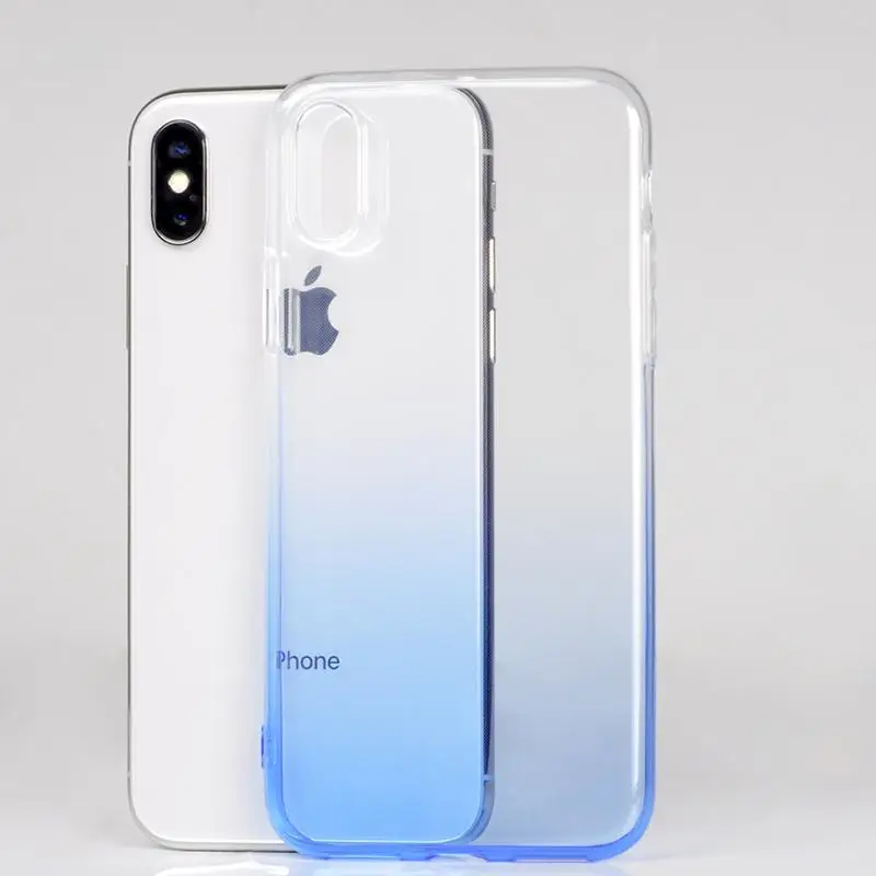 Модный ультратонкий цветной мягкий чехол для телефона из ТПУ iphone 5 5S SE 6 6S Plus 7 8 X XS
