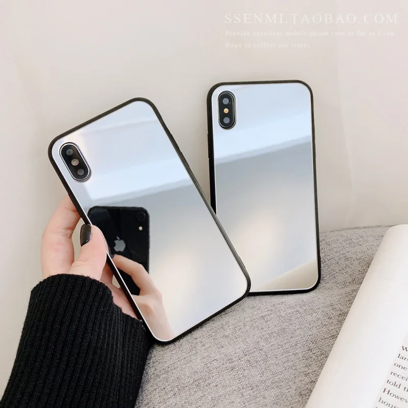 Зеркальный мягкий чехол для samsung Galaxy A10 A20 A20E A30 A30S A40 A50 A50S A70, блестящий чехол для девочек
