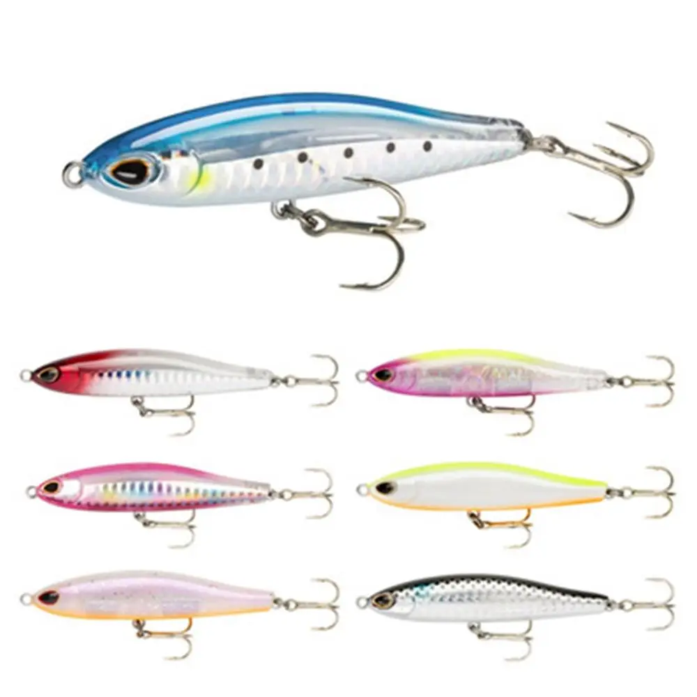 

8cm 16g Crankbaits Tackle Outdoor Minnow Lures Winter Fishing Pencil Sinking Minnow Baits Fish Hooks