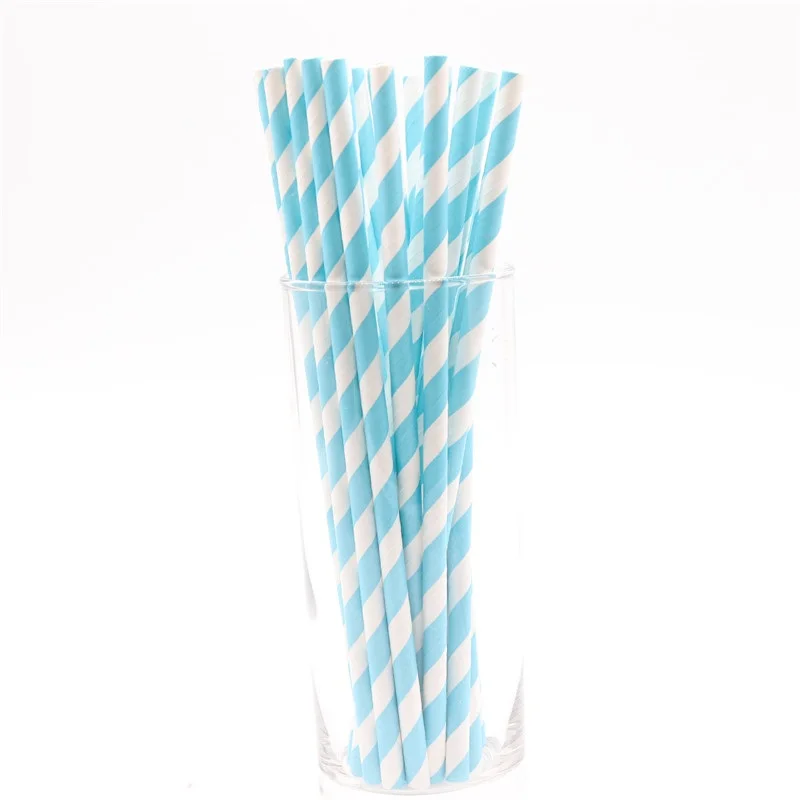 straw25pcs Детские вечерние рождественские украшения с изображением героев мультфильмов, 10 шт., детские салфетки, праздничные принадлежности для детей на день рождения - Цвет: straw25pcs