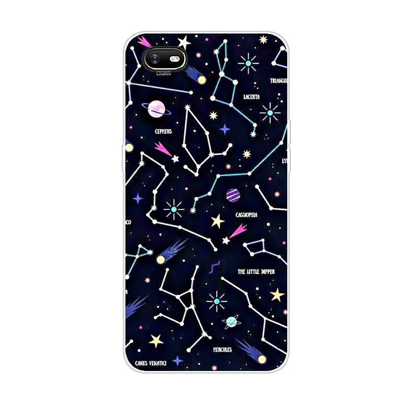 51 Для OPPO A1K чехол 6,1 ''Тонкий Модный мягкий ТПУ задний чехол для OPPO A1K CPH1923 OPPOA1K A 1K силиконовый чехол для телефона s Coque Fundas Capa - Цвет: 51