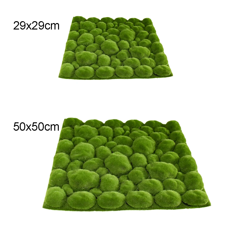 Искусственное растение газон искусственное для дома фон стены мох зеленое СОД