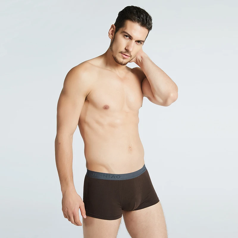 5 шт./лот мужские трусы-боксеры нижнее белье сексуальное мужское короткое