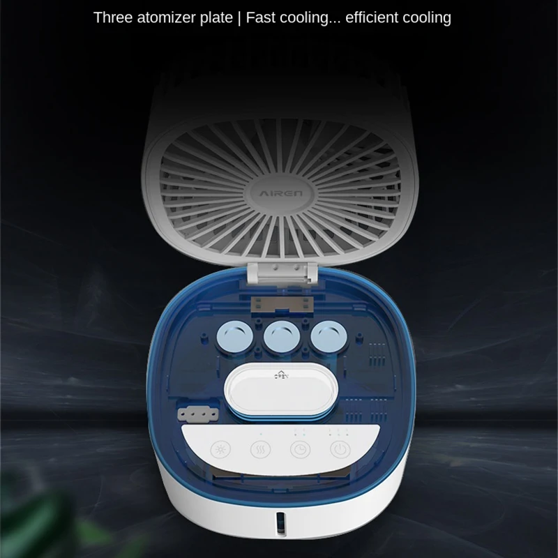 Складной вентилятор охлаждения воды увлажнитель воздуха кондиционер