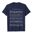 Забавная Хлопковая мужская футболка с надписью Музыка Моцарта, Rondo Alla Turca, модные дешевые футболки в стиле Харадзюку