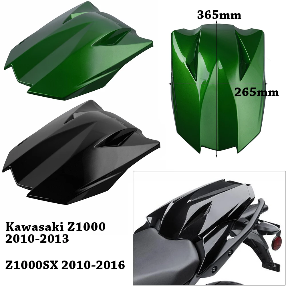 Для Kawasaki Z1000 Z1000SX 2010 2011 2012 2013 2014 2015 2016 мотоцикл сзади ПАССАЖИРСКОЕ СИДЕНЬЕ крышка