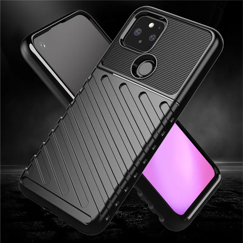 For Google Pixel 5 Case For Google Pixel 6 Pro 4A 5 Case Silicone Protective Phone Bumper Fundas Cover For Google Pixel 6 Pro