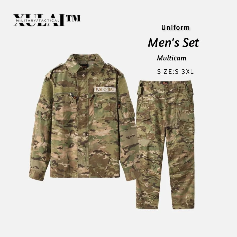 6 Colors Twill Army Multicam Camouflage Military Uniform For Men