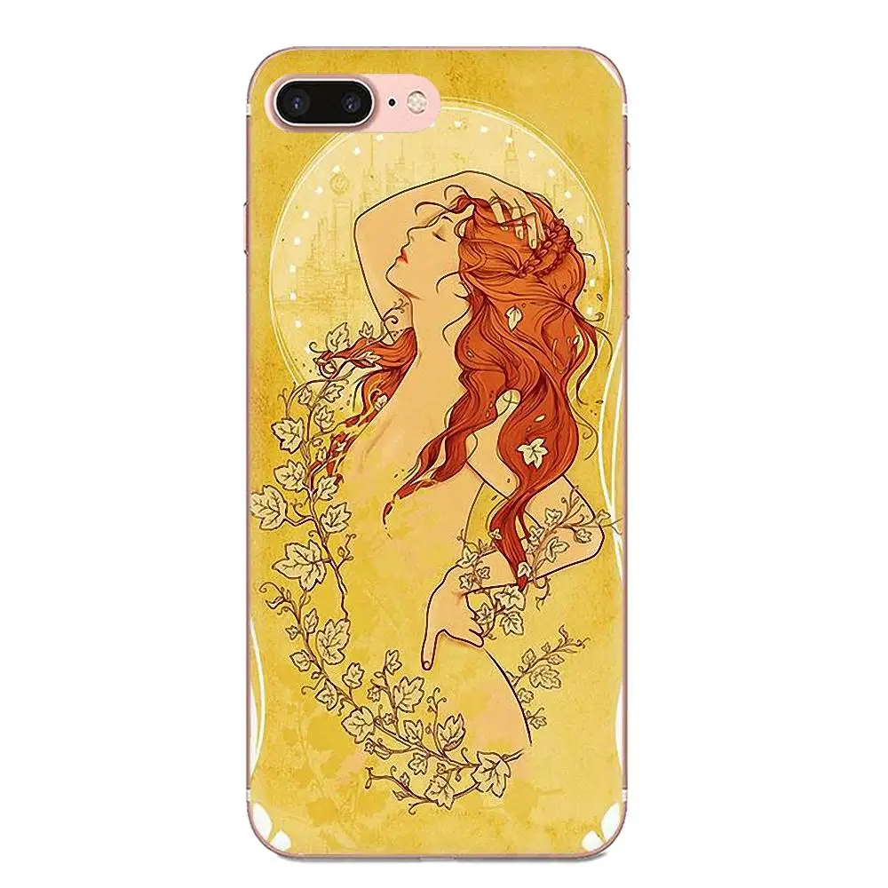 Художественный постер Alphonse Mucha Slim для Huawei Honor 4C 5A 5C 5X 6 6A 6X 7 7A 7C 7X 8 8C 8S 9 10 10i 20 20i Lite Pro