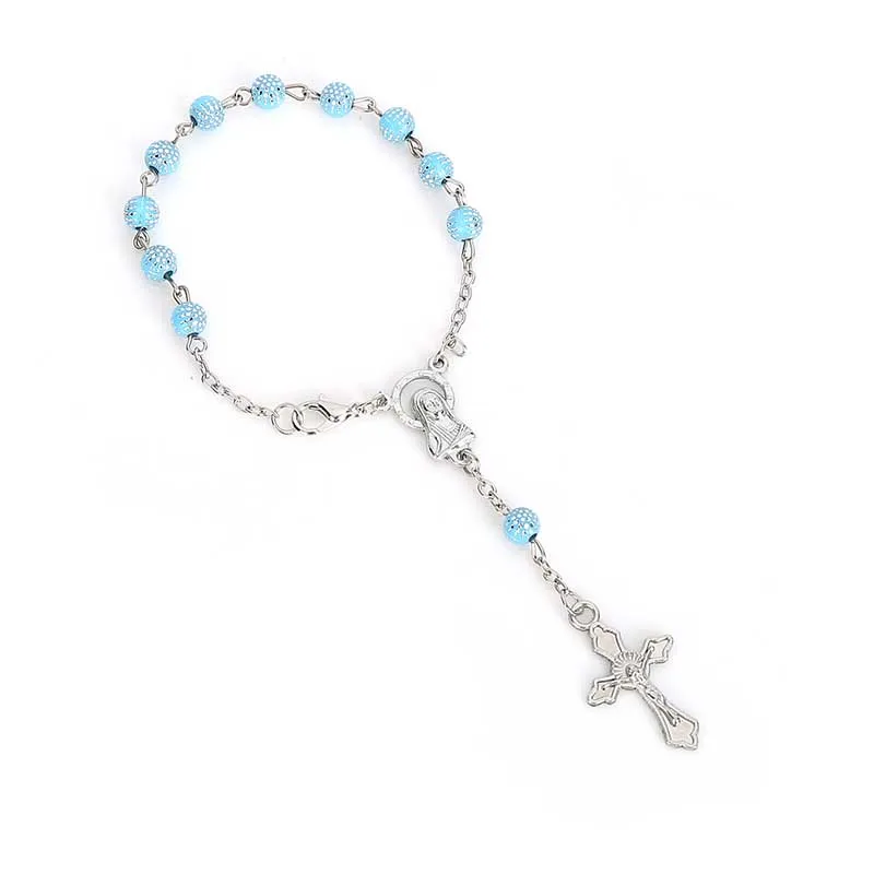 60 штук/четки браслет Детские четки Святое Причастие крещение ребенка