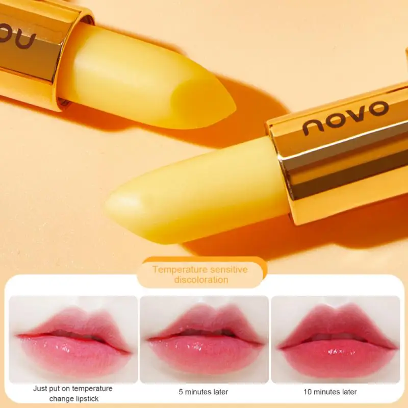 

Губная помада с температурным изменением выцветает линии губ, увлажняет и улучшает кожу губ, долговечный гигиенический антисухой бальзам д...