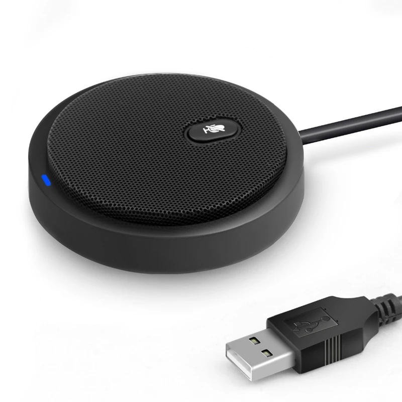 Настольный конденсаторный микрофон для записи игр Usb разъем чистый звук