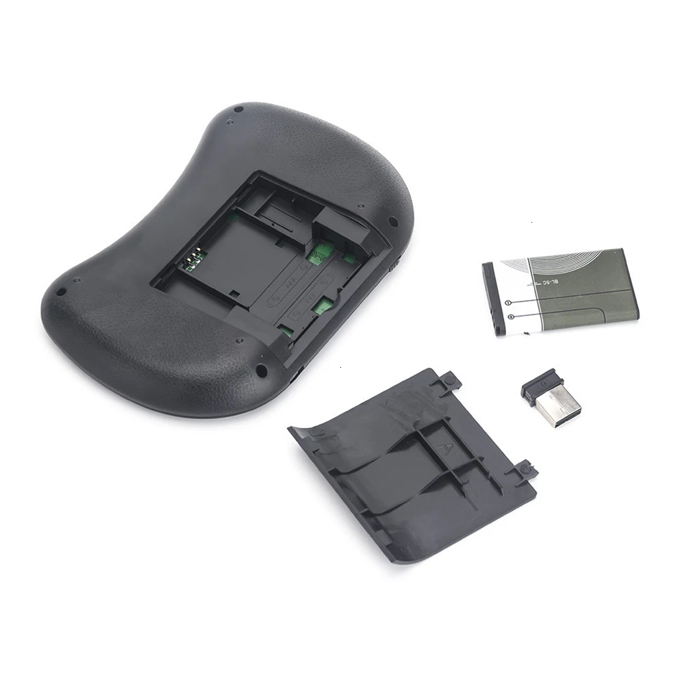 SeenDa Mini 2,4G Беспроводная клавиатура сенсорная панель с Цветной подсветкой воздушная мышь русская испанская клавиатура для ноутбука ноутбук ТВ коробка