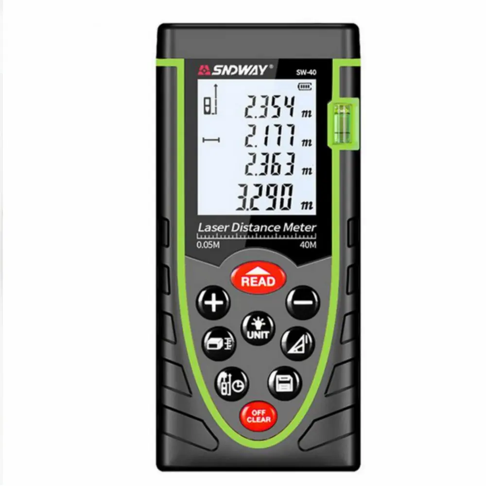 

Laser rangefinder 40/60/80/100 meters infrared distance measuring instrument of real instrument electronic scale