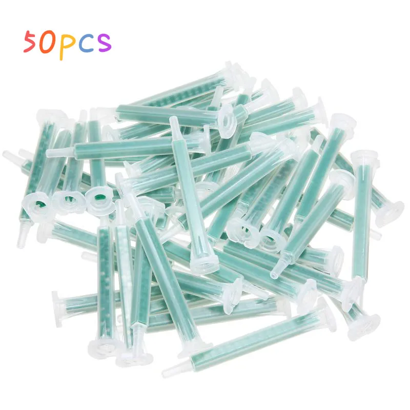 Статический смеситель пластиковая смесительная трубка клея для смолы насадка