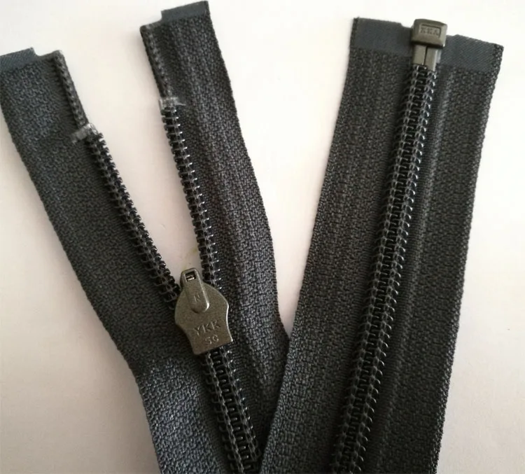 64.5cm black 2 шт./лот Пластик застежка-молния Ykk нейлоновая катушка с открытым концом серый красные, черные кожаные SILDER спортивная куртка, аксессуары для шитья одежды - Цвет: 64.5cm black