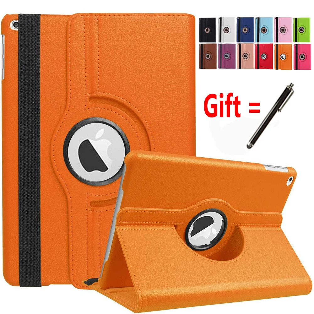 

Smart Case for iPad 9.7 2017 2018 5th 6th Generation Folio Flip PU Leather Cover with Pencil Holder for iPad Air 1 Air 2 Coque