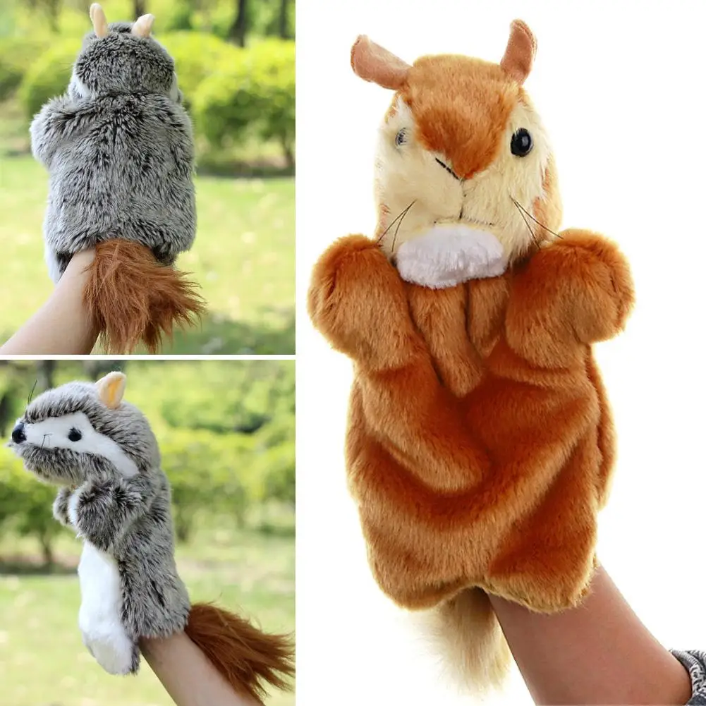

Lovely Mouse Animal Doll Plush Sleeve Hand Puppet Storytelling Toy Kids Gift