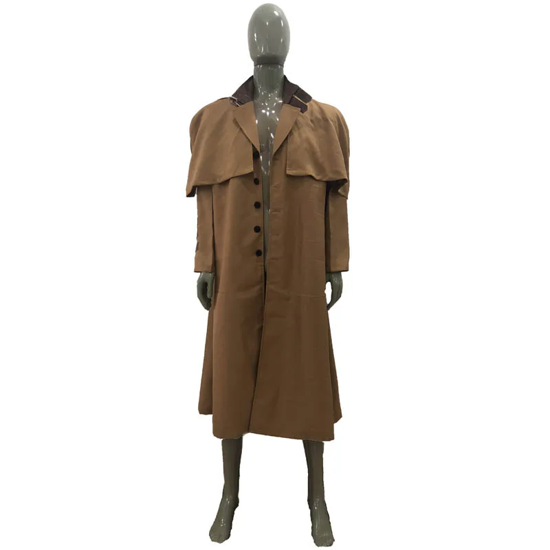 Костюм для косплея Hellboy hell boy из золотистой ткани наружная верхняя одежда толстый