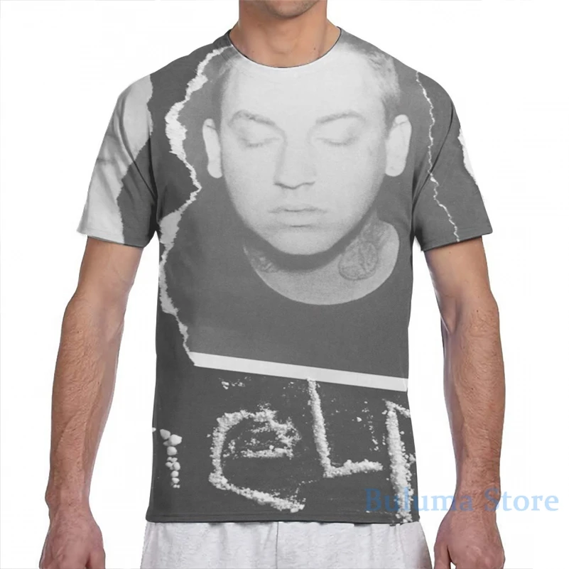 Футболка с принтом Blackbear Help для мужчин и женщин модный топ коротким рукавом