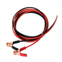 boguang solar cable with alligator clips 1sets redblack for rechargeable battery 12v solar panel solar cell solar module