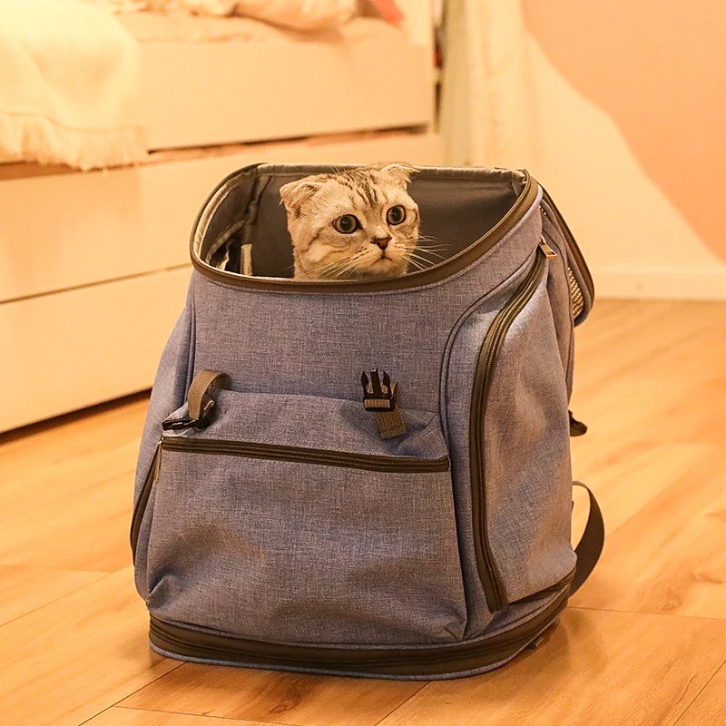

Pet Cat Backpack Kitten Carrying Bag Travel Bagpack for Cats An Dogs Shoulders Backpack Carrier Puppies Transport Bags Outdoor