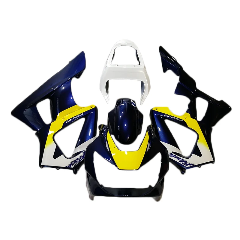 

New Bodywork Motorcycle Fairing For Honda CBR900RR CBR929RR 00 01 Blue Yellow White Injection fairings cbr929 2000 2001 ZV12