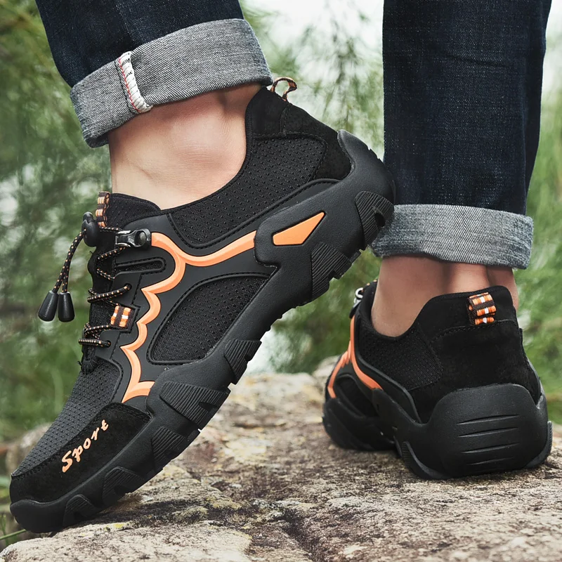 Кроссовки для мужчин и женщин дышащие активного отдыха походов большие