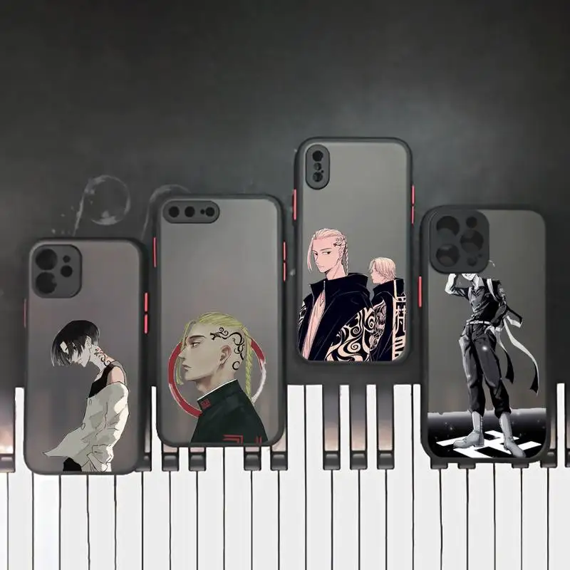 

Japan anime Tokyo Revengers Phone Case matte transparent For iphone 7 8 11 12 plus mini x xs xr pro max cover