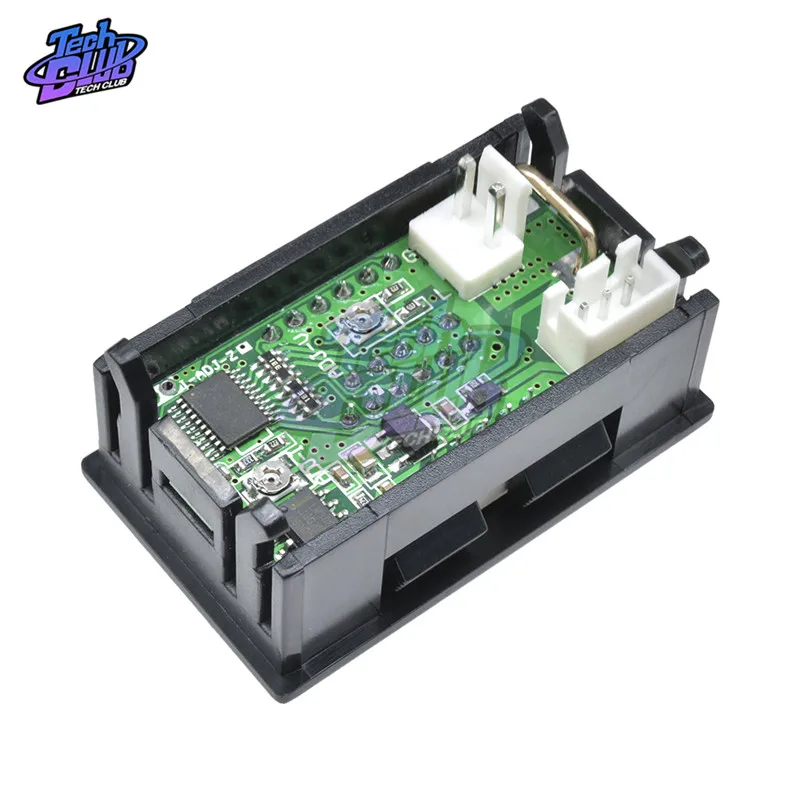 0 56 &quotМини светодиодный цифровой вольтметр Амперметр постоянного тока 100 в 10 А