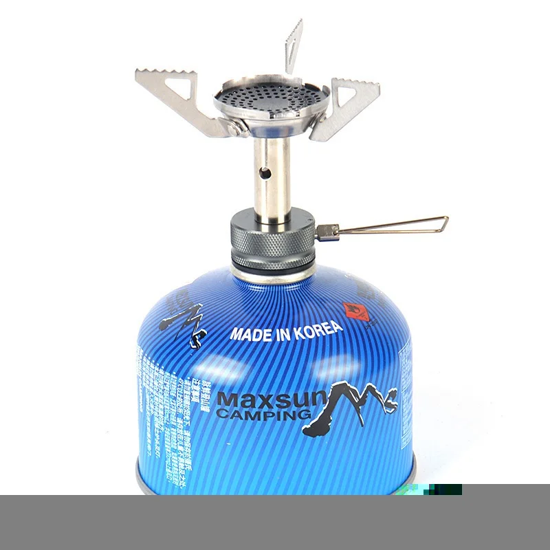 

Mini 3000W Outdoor Stove Alloy Folding Mini Camping Oven Survival Furnace Stove Pocket Picnic Cooking Gas stove Cooker