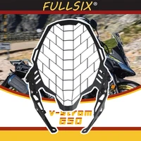 motorcycle accessories modification headlight grille guard cover protector for suzuki v strom 650 vstrom 650 2017 2019